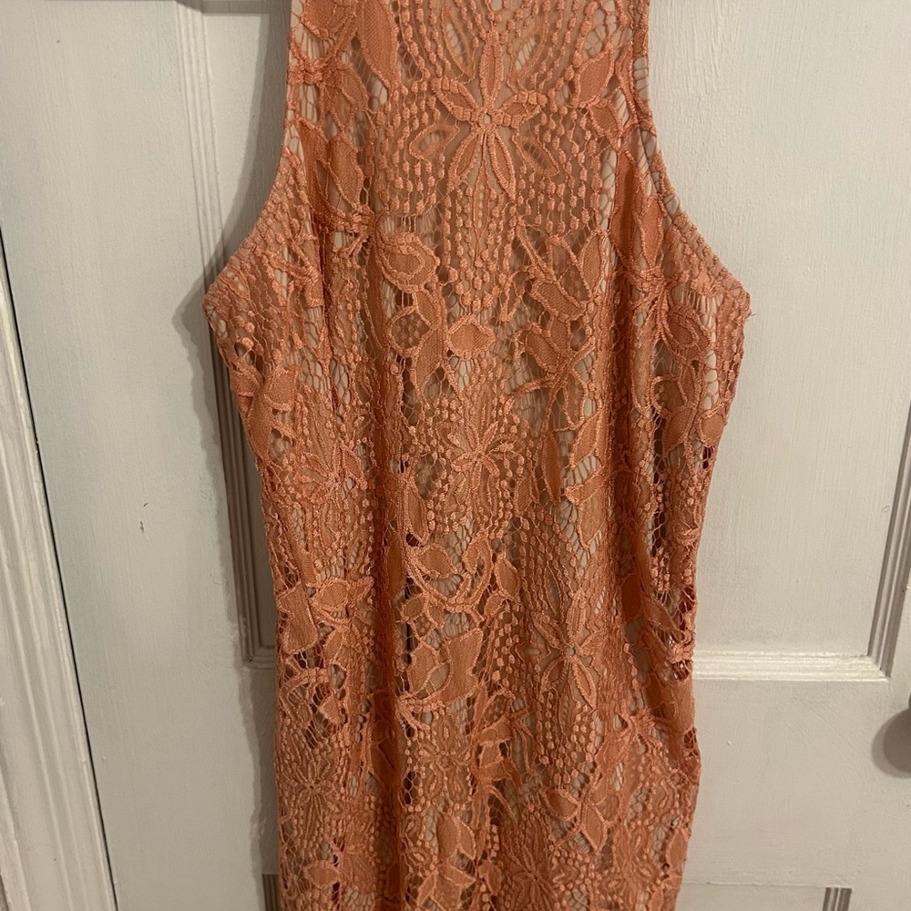 Lace Sleeveless Dress